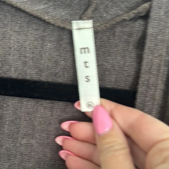 MTS Brown Open-Front Cardigan - Picture 2 of 5